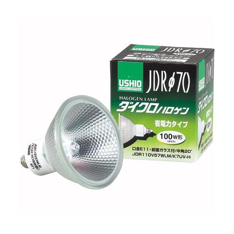 まとめ買い ウシオライティング ダイクロハロゲン 100W 中角 E11口金 ミラー付 JDR110V57WLM／K7UV-H 1個 ×5セット 家電  電球 【同梱不可】【代引不可】[▲][TP]