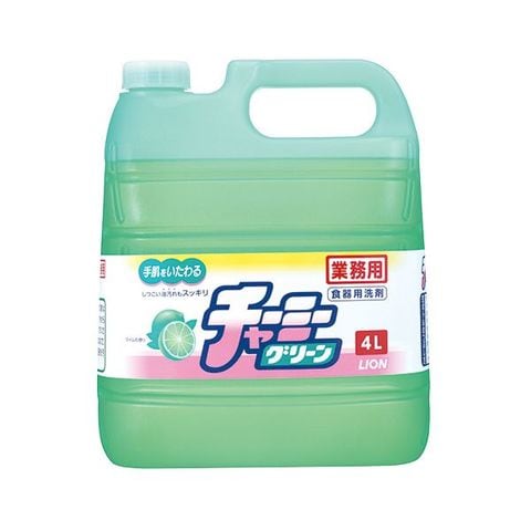 まとめ買い ライオン チャーミーグリーン 業務用 4L 1個 ×10セット 生活用品 インテリア 雑貨 生活雑貨 【同梱不可】【代引不可】[▲][TP]