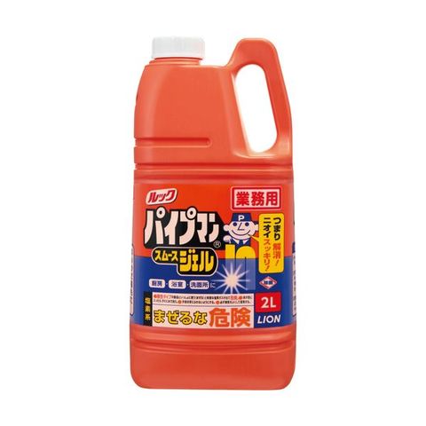 まとめ買い ライオン ルック パイプマン スムースジェル 業務用 2L 1本 ×10セット 生活用品 インテリア 雑貨 生活雑貨  【同梱不可】【代引不可】[▲][TP]