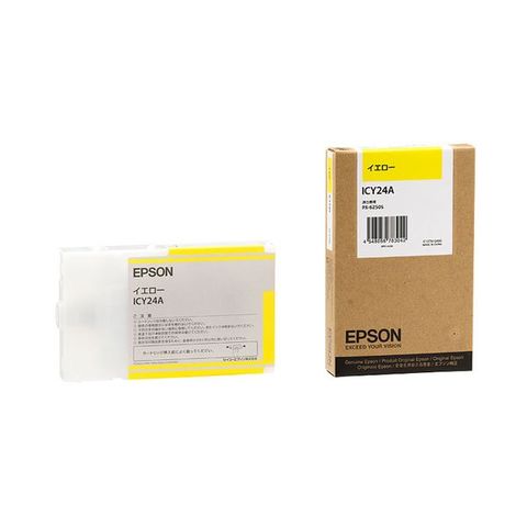 まとめ買い エプソン EPSON PX-P／K3インクカートリッジ イエロー 110ml ICY24A 1個 ×10セット AV デジモノ パソコン  周辺機器 インク インクカー【同梱不可】【代引不可】[▲][TP]