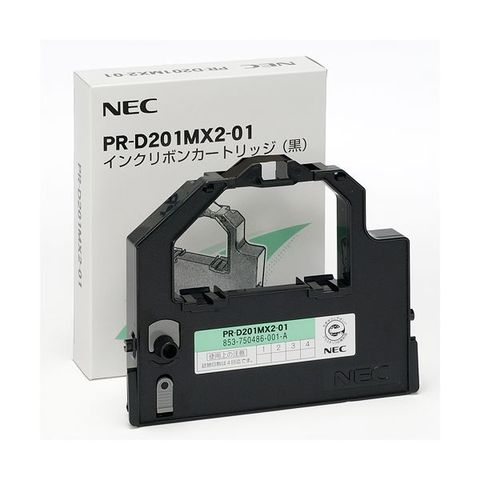 NEC インクリボンカートリッジ 黒 PR-D201MX2-01 1本 ×10セット AV