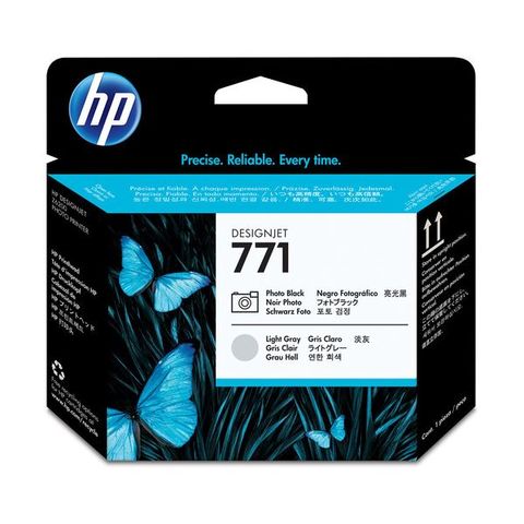 まとめ買い HP771 プリントヘッド フォトブラック／ライトグレー