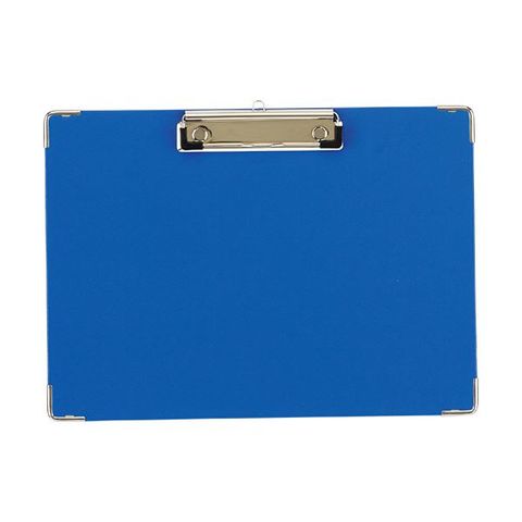 まとめ買い TANOSEE 用箋挟 A4ヨコ ブルー 1枚 ×30セット 生活用品