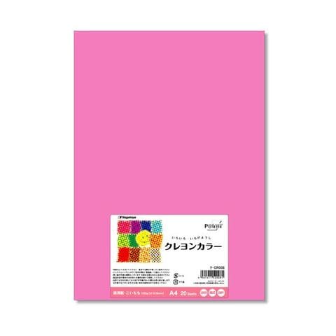 まとめ買い 長門屋商店 いろいろ色画用紙クレヨンカラー A4 こいもも