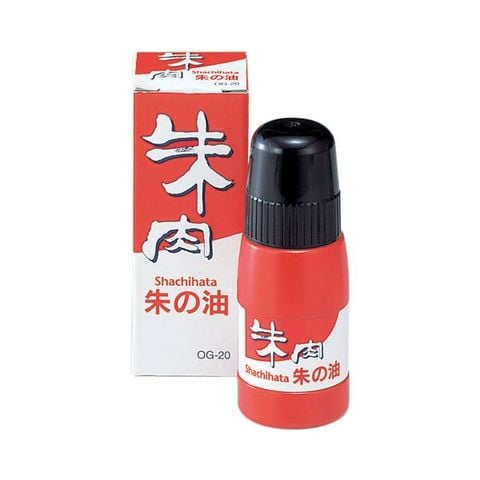 まとめ買い シヤチハタ 朱肉専用補充液 20ml OG-20 1個 ×30セット 生活