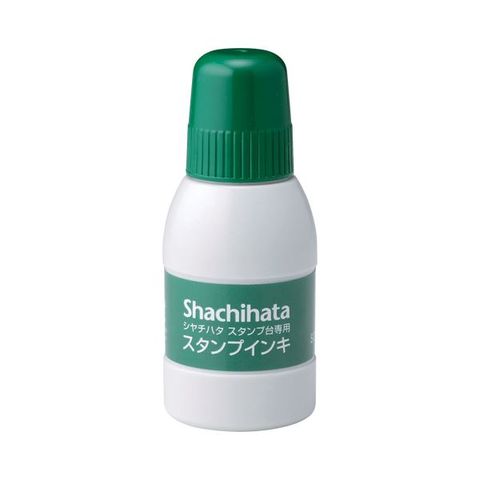 まとめ買い シヤチハタ スタンプ台専用補充インキ 40ml 緑 SGN-40-G 1