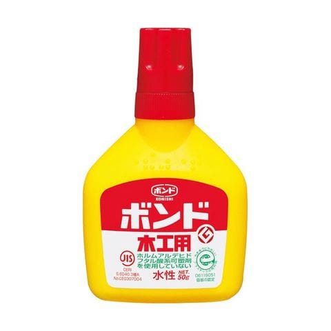 まとめ買い コニシ 木工用ボンド 50g #10122 1個 ×50セット 生活用品 インテリア 雑貨 文具 オフィス用品 テープ 接着用具  【同梱不可】【代引不可】[▲][TP]