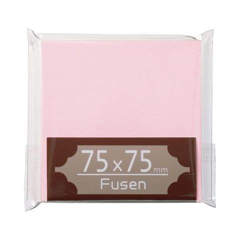 まとめ買い TANOSEE ふせん 75×75mm 桃 1冊 ×50セット 生活用品