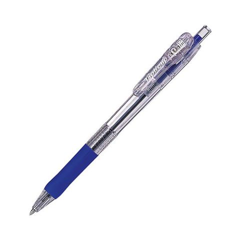 まとめ) ゼブラ 油性ボールペン タプリクリップ 0.5mm 青 BNS5-BL 1本