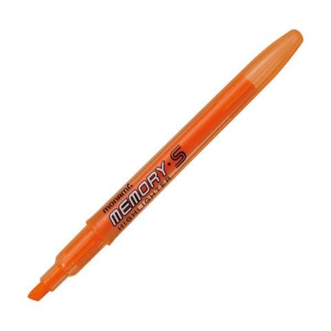 まとめ買い モナミ 蛍光ペン MEMORY・SHIGHLIGHTER 橙 18409 1本 ×300
