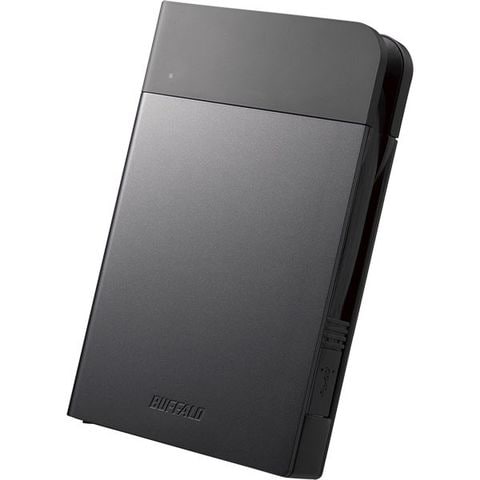 USB3.1（Gen1）対応 耐衝撃ポータブルHDD 2TB ブラック AV デジモノ