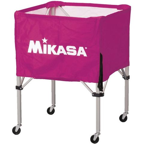 MIKASA（ミカサ）器具 ボールカゴ 箱型・中（フレーム・幕体・キャリーケース3点セット バイオレット BCSPS スポーツ レジャー スポーツ用品  スポー【同梱不可】【代引不可】[▲][TP]