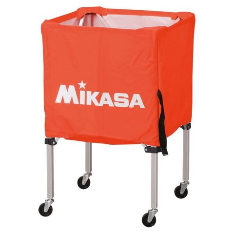 MIKASA（ミカサ）器具 ボールカゴ 箱型・小（フレーム・幕体・キャリーケース3点セット オレンジ BCSPSS スポーツ レジャー スポーツ用品  スポーツ 【同梱不可】【代引不可】[▲][TP]