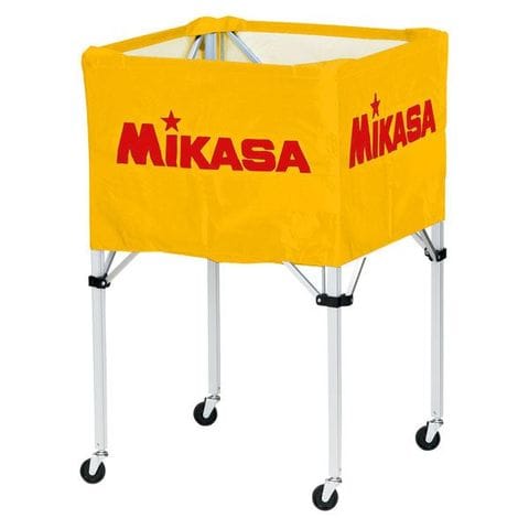 MIKASA（ミカサ）器具 ボールカゴ 箱型・大（フレーム・幕体・キャリーケース3点セット イエロー BCSPH スポーツ レジャー スポーツ用品  スポーツウ【同梱不可】【代引不可】[▲][TP]