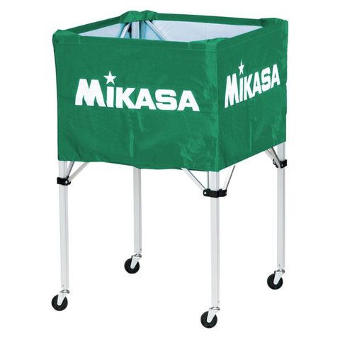 MIKASA（ミカサ）器具 ボールカゴ 箱型・大（フレーム・幕体・キャリーケース3点セット グリーン BCSPH スポーツ レジャー スポーツ用品  スポーツウ【同梱不可】【代引不可】[▲][TP]