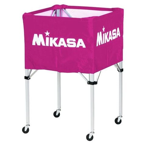 MIKASA（ミカサ）器具 ボールカゴ 箱型・大（フレーム・幕体・キャリーケース3点セット バイオレット BCSPH スポーツ レジャー スポーツ用品  スポー【同梱不可】【代引不可】[▲][TP]