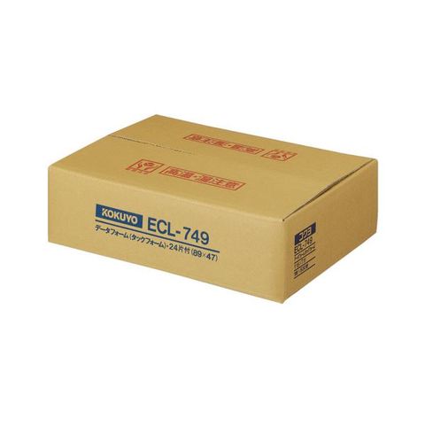 コクヨ 連続伝票用紙（タックフォーム）横15×縦11インチ（381.0×279.4mm）24片 ECL-749 1箱（500シート） AV デジモノ  プリンター OA プリンタ用紙 【同梱不可】【代引不可】[▲][TP]