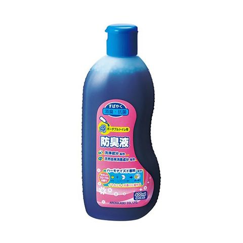 まとめ買いアロン化成 ポータブルトイレ用防臭液400ml 533-204 1本 ×5