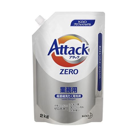 まとめ買い花王 アタックZERO つめかえ用業務用 2kg 1個 ×5セット 生活