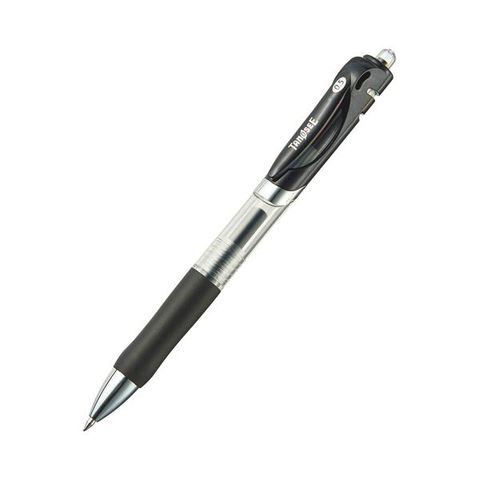 まとめ買いTANOSEE ノック式ゲルインクボールペン 0.5mm 黒 1本 ×50