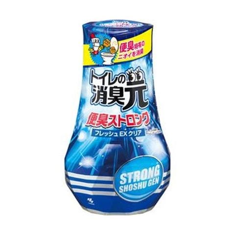 まとめ買い小林製薬 トイレの消臭元 便臭ストロングフレッシュEXクリア 400ml 1個 ×20セット 生活用品 インテリア 雑貨 アロマ 芳香剤  消臭剤 【同梱不可】【代引不可】[▲][TP]