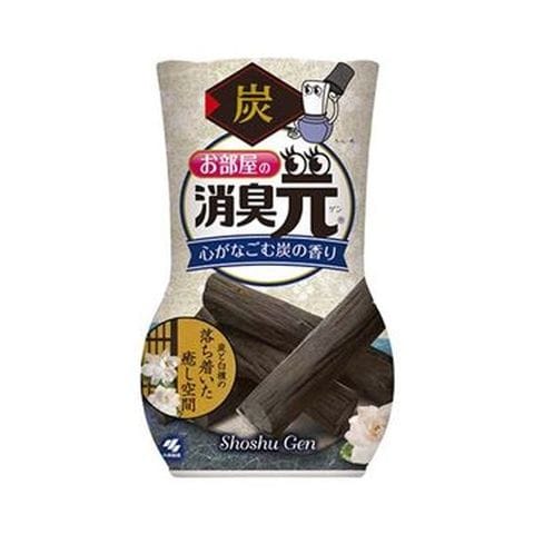 まとめ買い小林製薬 お部屋の消臭元心がなごむ炭の香り 400ml 1セット（3個） ×10セット 生活用品 インテリア 雑貨 アロマ 芳香剤 消臭剤  【同梱不可】【代引不可】[▲][TP]