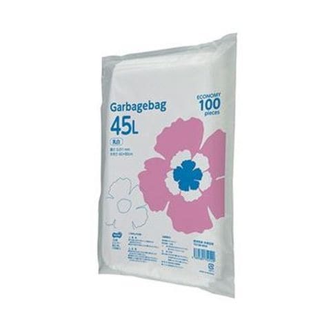 まとめ買いTANOSEE ゴミ袋エコノミー乳白半透明 45L 1セット（1000枚：100枚×10パック） ×3セット 生活用品 インテリア 雑貨  文具 オフィス用品 袋【同梱不可】【代引不可】[▲][TP]