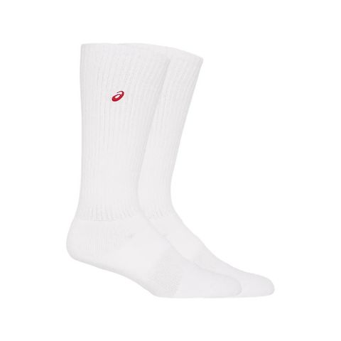 asics/アシックス】JrHIGHSOCKS ホワイトXレッド XSサイズ ジュニア