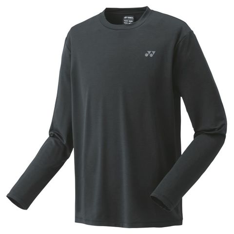 【ヨネックス / YONEX】ユニ ロングスリーブＴシャツ ブラック テニス バドミントン ウェア ユニ Oサイズ  /16611【同梱不可】[▲][ZX] 【同梱不可】