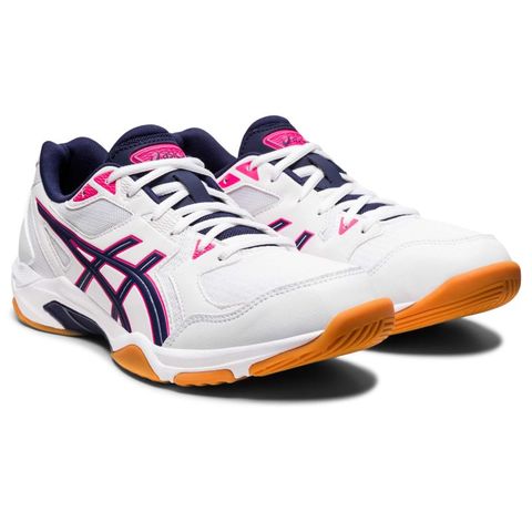 アシックス / asics】GEL-ROCKET 10 WHITE/PEACOAT 白 ホワイト 25.5cm