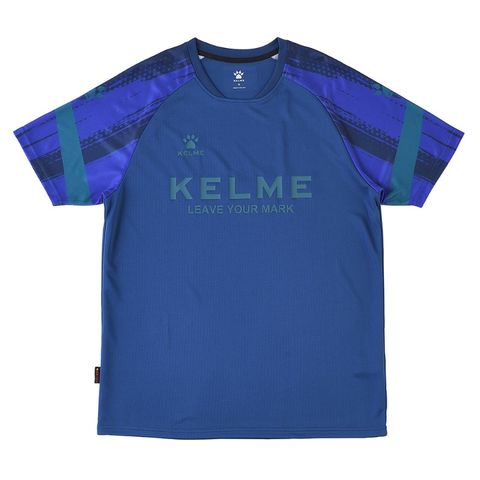 KELME/ケルメ】プラクティスシャツ 半袖 ネイビー Sサイズ サッカー