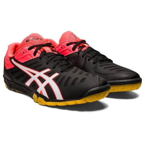 【アシックス/asics】アタック ATTACK EXCOUNTER 2 ブラック/ホワイト 25cm (1073A002 001) 卓球 シューズ  2E /1073A002【同梱不可】[▲][ZX] 【同梱不可】