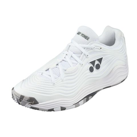 【YONEX/ヨネックス】パワークッションフュージョンレブ５ＭＧＣ ホワイト 28.5cm テニス シューズ 靴 メンズ SHTF5MGC  /SHTF5MGC【同梱不可】[▲][ZX] 【同梱不可】