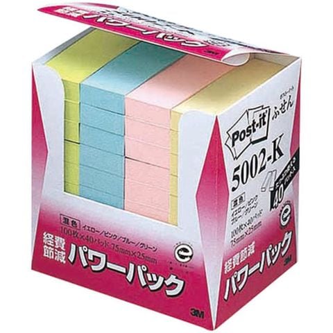 dショッピング |3M Post-it ポストイット 再生紙パワーパック ふせん