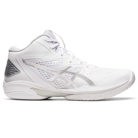 【アシックス/asics】GELHOOP V15 ゲルフープ ホワイト×シルバー 26.5cm (1063A062 100) バスケット バスケ  シューズ メンズ レディース バッシュ 2Ｅ /1063A062【同梱不可】[▲][ZX] 【同梱不可】