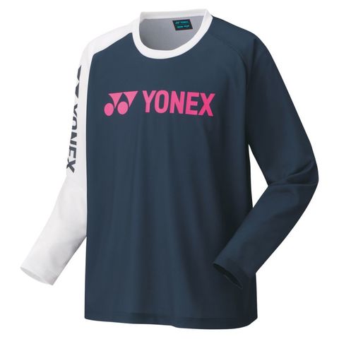【ヨネックス / YONEX】ジュニアロングスリーブＴシャツ ダークガン テニス バドミントン ウェア ジュニア J130サイズ  【同梱不可】[▲][ZX] 【同梱不可】