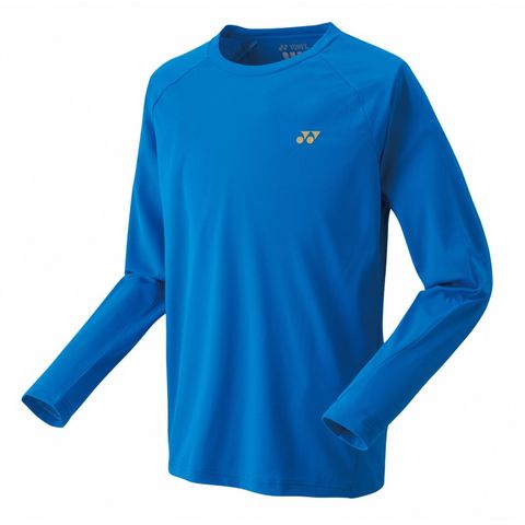 【YONEX/ヨネックス】長袖 シャツ ユニロングスリーブＴシャツ ブルー Sサイズ ウェア トップス 16650  /16650【同梱不可】[▲][ZX] 【同梱不可】