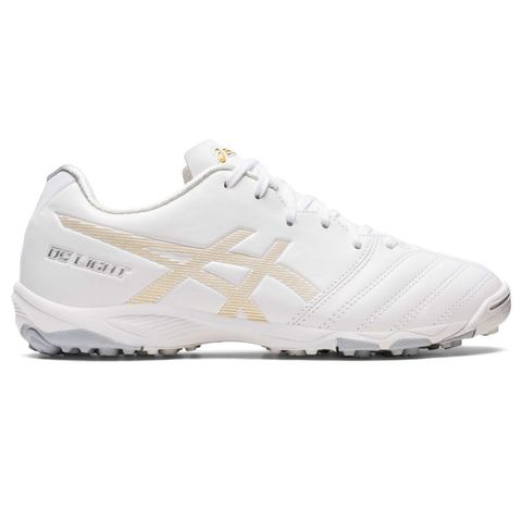 アシックス/asics】DS LIGHT JR GS TF ホワイト/リッチゴールド 19.0cm