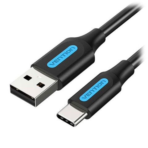 10個セット】 VENTION USB 2.0 A Male to USB-C Maleケーブル 2m Black 