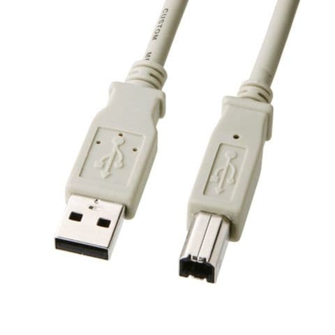 【5個セット】 サンワサプライ USBケーブル 2m KU-2000K3X5 【同梱不可】[▲][AS] 【同梱不可】