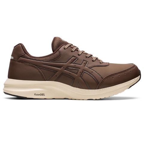 Asics store brown leather