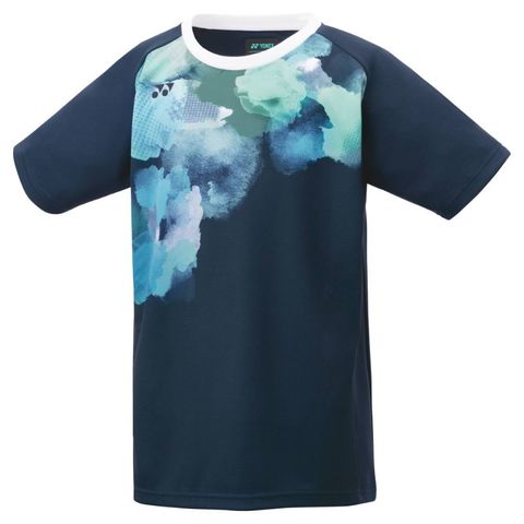 YONEX/ヨネックス】ジュニアゲームシャツ ネイビーブルー 120cm 