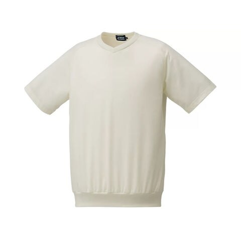 【asics/アシックス】2121A163 CAGE SHIRTS ベースボール 野球 SA メンズ ウェア アイボリ XO サイズ  【同梱不可】[▲][ZX] 【同梱不可】