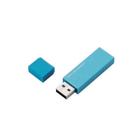 【5個セット】エレコム USBメモリー/USB2.0対応/セキュリティ機能対応/16GB/ブルー MF-MSU2B16GBUX5  【同梱不可】[▲][AS] 【同梱不可】