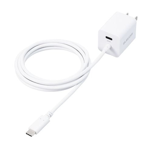 ELECOM(エレコム)】USB Type-C 充電器 PD 対応 最大出力20W Type C