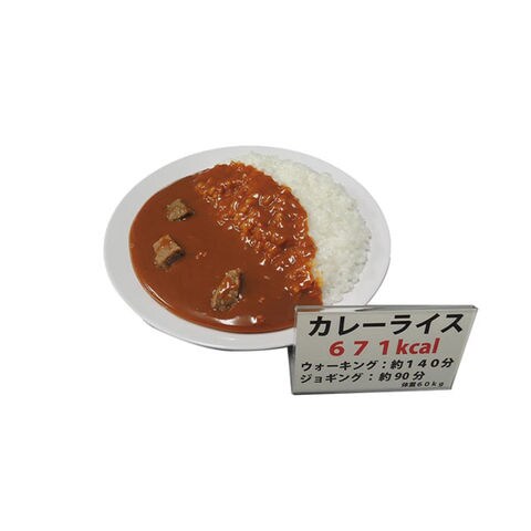 日本職人が作る 食品サンプル カロリー表示付き カレーライス IP-545 