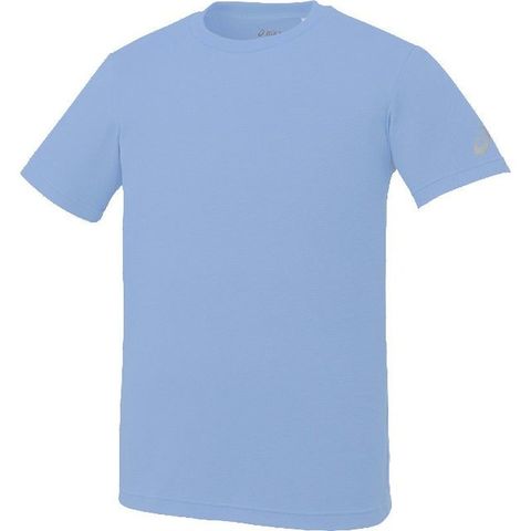 アシックス】Tシャツ 41 サックス 120 トレーニング アパレル（メンズ