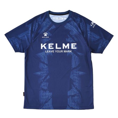 【KELME/ケルメ】プラクティスシャツ 半袖 ネイビー Sサイズ サッカー フットサル ウェア メンズ KC23S139  /KC23S139【同梱不可】[▲][ZX] 【同梱不可】