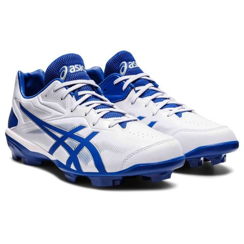 【アシックス / asics】STAR SHINE 3 ホワイトxロイヤルブルー ベースボール 野球 シューズ ユニ 24.5cm  /1123A033【同梱不可】[▲][ZX] 【同梱不可】