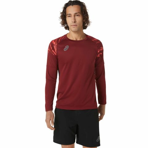 【アシックス/asics】ドライ プラクティス 長袖 シャツ ビートジュース Lサイズ (2101A223 600) サッカー ウェア  /2101A223【同梱不可】[▲][ZX] 【同梱不可】